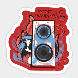 Vinyl Undergound Sticker